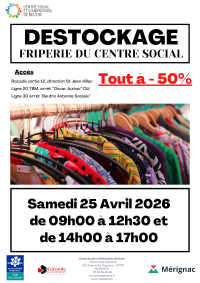 25/04/26 - Destockage Friperie